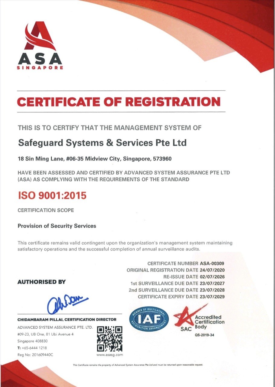 ISO 9001:2015 Certificate